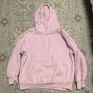 Cozy Pink Hoodie Oversized